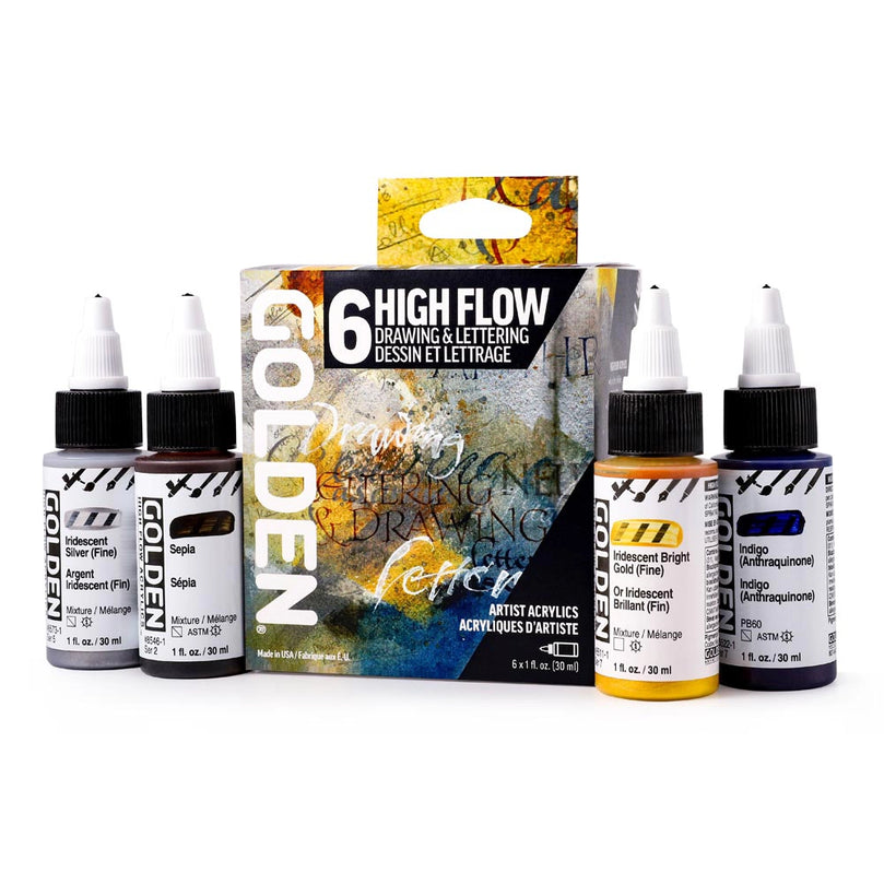 High Flow Drawing & Lettering Set