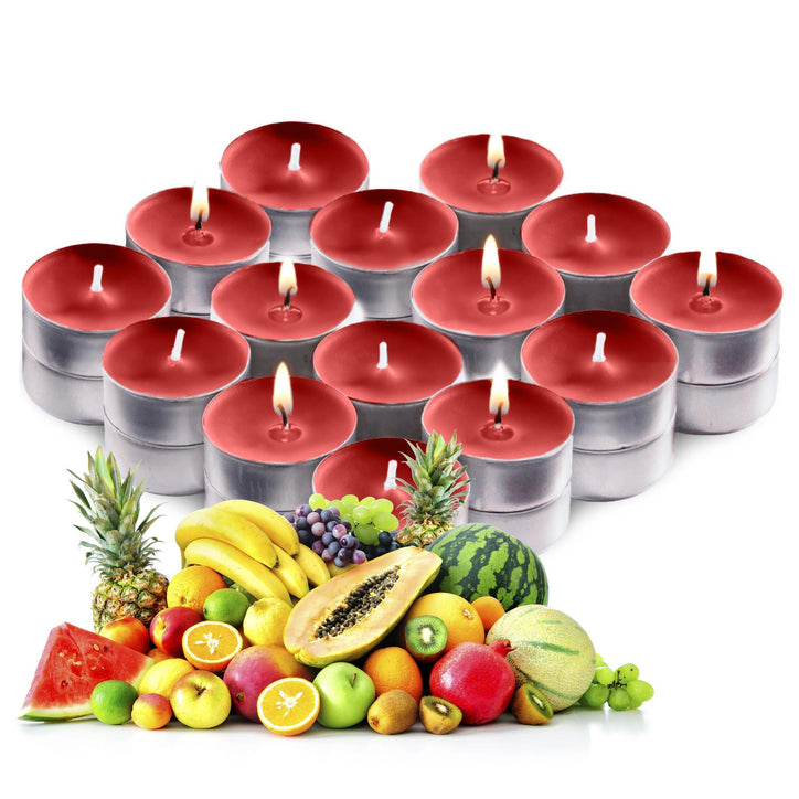 Scented Tealight Candles, Tropical Delight, 30 Pack