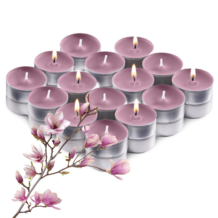 Scented Tealight Candles, Magnolia Blossom, 30 Pack